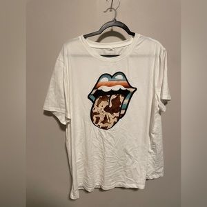 Cute western tee